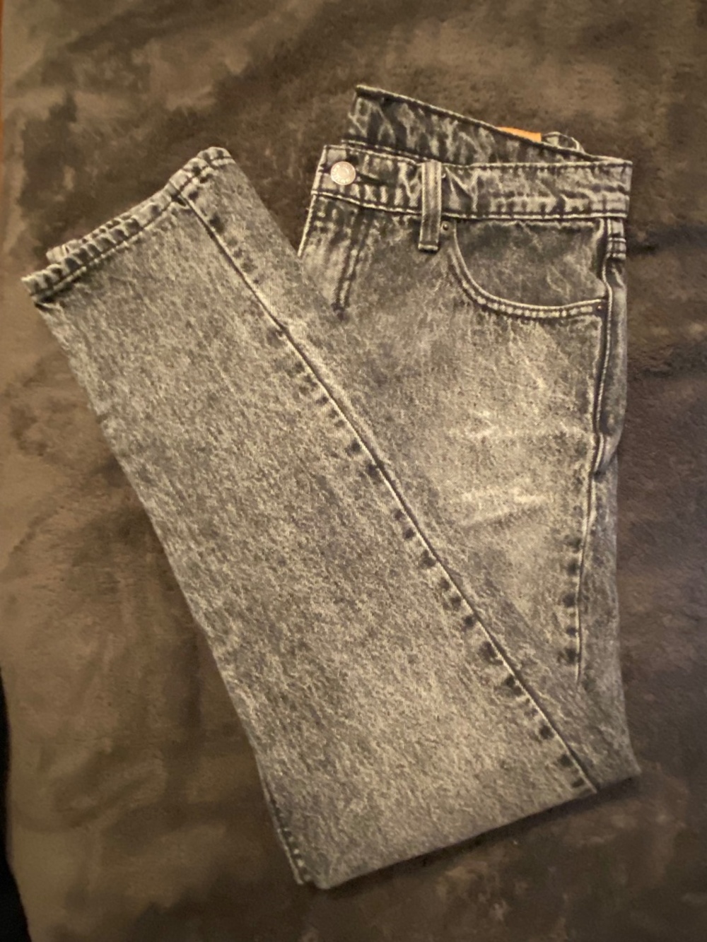 Levi's Men's 512 Black and Grey Jeans